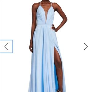 Faviana only worn once brand new dress size 8